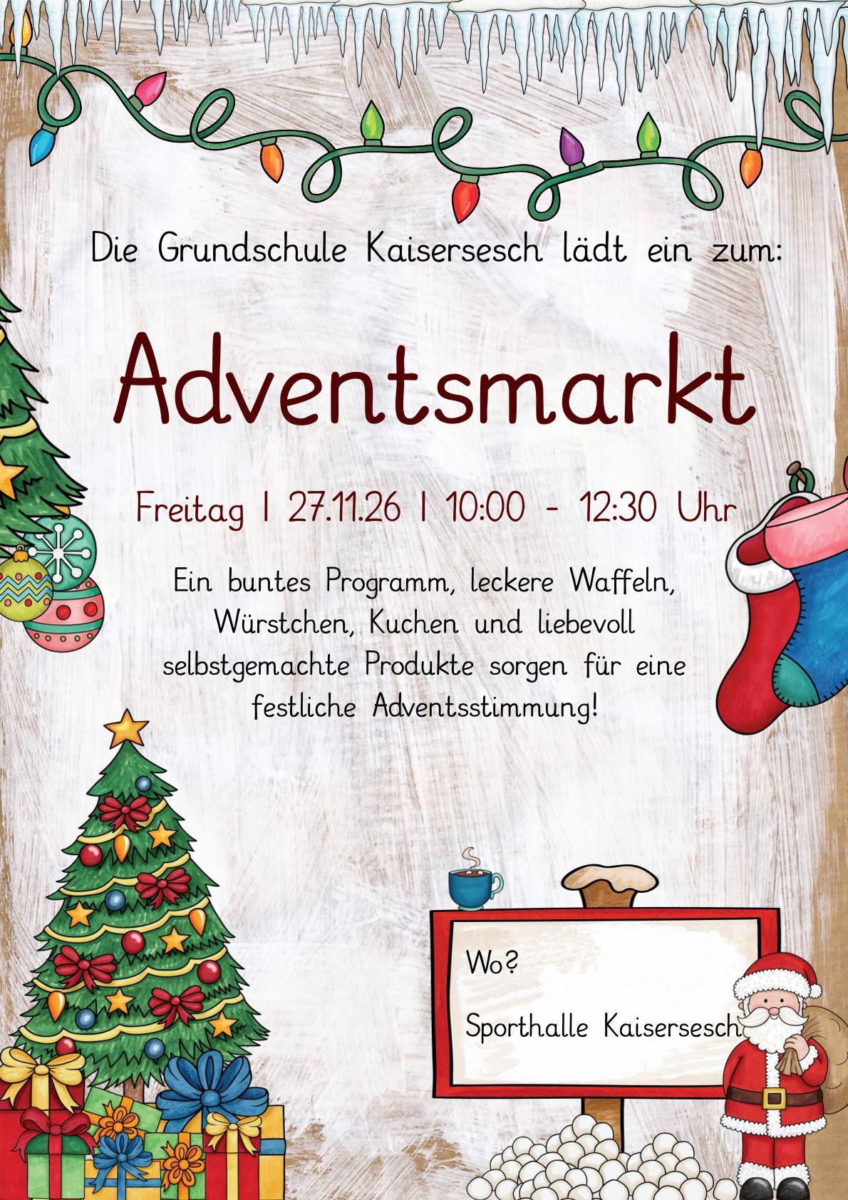 Flyer Adventsmarkt 2026 1